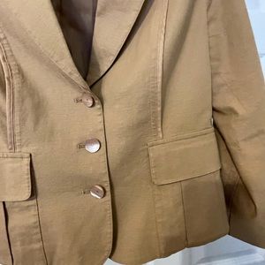 Tan Twill Jacket